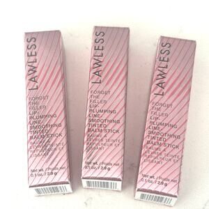 Lawless Forget the filler lip pumping line smoothing tinted lip balm 1/$21 3/$56